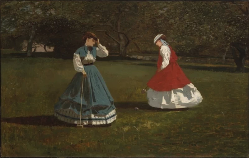 Partita di croquet - Yale University Art Gallery